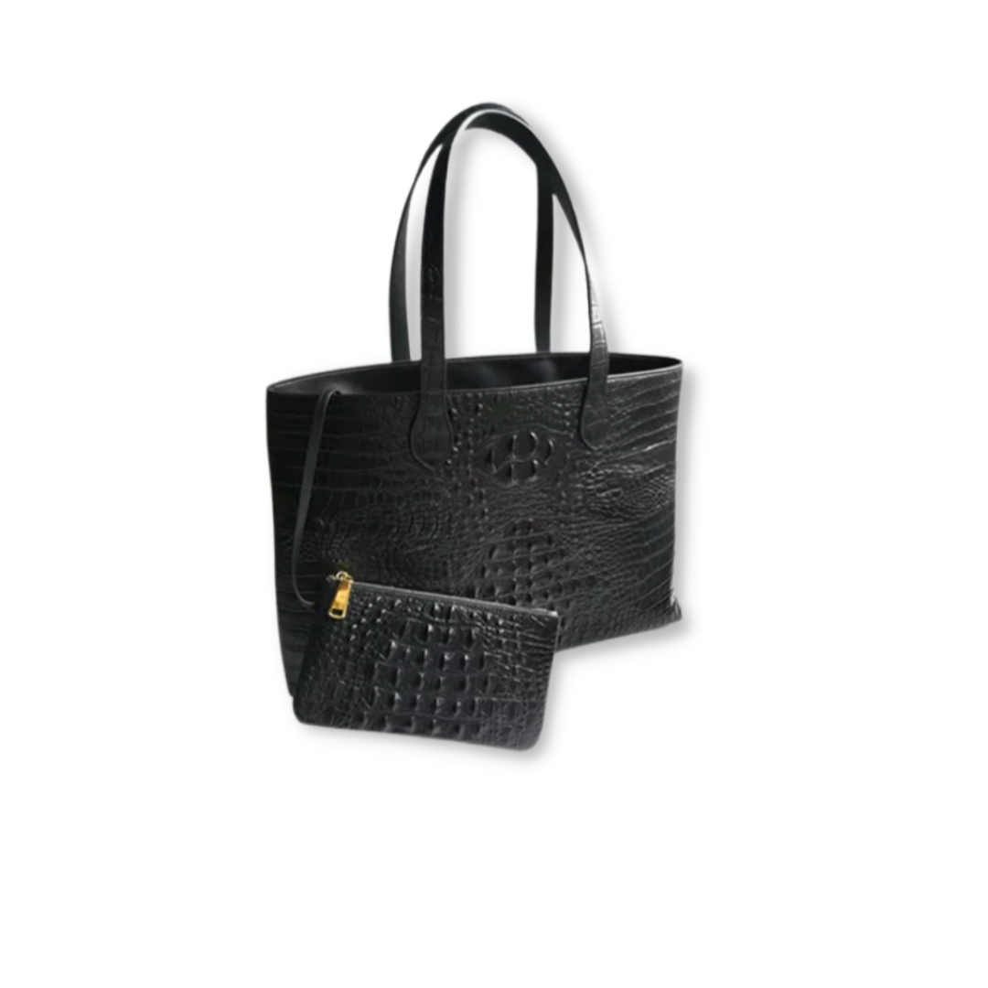 Tote discount bag croc